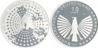 Deutschland / Eurowährung 10 Euro Römische Verträge 2007 Münzzeichen F 10 Euro Römische Verträge 2007 Münzzeichen F Polierte Platte, in Münzkapsel -