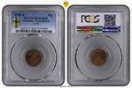 Germany, Third Reich Pfg 1 Pfennig 1940J J.361 prägefrisch-stempelglanz Kupferpatina PCGS zertifiziert -