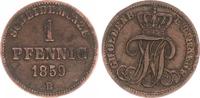 Oldenburg 1 Pfennig Oldenburg 1 Pfennig 1859 B, ss,kl.Randfehler Prägung für Birkenfeld