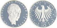 Deutschland / Eurowährung 10 Euro Richard Strauss 2014 Münzzeichen D 10 Euro Richard Strauss 2014 Münzzeichen D Polierte Platte, in Münzkapsel -