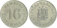 Deutschland / Kaiserreich/ Probe Probepr. zur Eröffn. der Hamb. Münze Probe Kaiserreich Probepr.in Silberzur Eröffn. der Hamb. Münze Schaaf S.153 oben