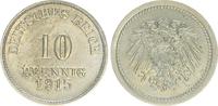 Deutschland / Kaiserreich 10 Pfennig Kaiserreich sehr seltene Probe zu J.298 Schaaf 298G3 10 Pfennig 1915 A vz