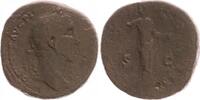 Antike / Römische Kaiserzeit/ Antoninus Pius Sesterz Antoninus Pius, Sesterz, Annona nach r. stehend, s, schöne Patina