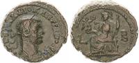 Antike / Römische Kaiserzeit / Diokletian Provinzialprägung - Billon Tetradrachme Diokletian Billon Tetradrachme Provinzialprägung Athena n.l. sitzend