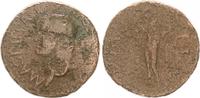 Antike / Römische Kaiserzeit / Agrippa As Agrippa As Neptun mit Dreizack und Delphin (unter Caligula)