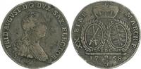 Sachsen 2/3 Taler 1768 Sachen 2/3 Taler 1768 Frid. August ss gestopftes Loch