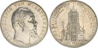 Württemberg Doppeltaler 1871 Württemberg Karl Doppeltaler 1871 ss,Randfehler