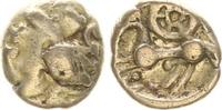 Kelten / Zentralgallien Bituriges/Lemovices 1/4 Stater 1,33g Gold Kelten / Zentralgallien Bituriges/Lemovices 1/4 Stater 1,33g Gold 100-50 v.Chr.