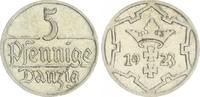 Polen / Danzig 5 Pfennig Polen / Danzig 5 Pfennig 1923 vz-st