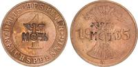 3. Reich 1 Pfennig 3. Reich 1 Pf. 1935 mit Gegenstempel M III/a Adler mit Hakenkreuz