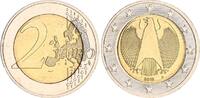 Deutschland/ 2 Euro 2 Euro Deutschland, falsche Pille, nur 7 Deutschland 2 Euro Kursmünze 2010 A, Fehlprägung, falsche Pille nicht magnetisch