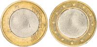 Deutschland/ 1 Euro 1 Euro Deutschland, falsche Pille Deutschland 1 Euro Kursmünze 2004 F, Fehlprägung, falsche Pille zuklein und dünn