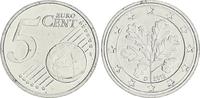 Deutschland / Bundesrepublik 5 Cent Fehlprägung Eisen Fehlprägung: 5 Cent Fehlprägung abartiger Eisenschrötling, 3,64g. prägefrisch