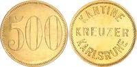 Deutschland / Kreuzer Karlsruhe 500 Pfennig Kreuzer Karlsruhe 500 Pfennig für die Kantine