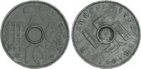 Deutschland / Reichskreditkassen 10 Pfennig Reichskreditkassen 10 Pfennig J.619 1940A ohne Loch Probe oder Fehlprägung