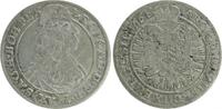 Deutschland / Österreich 15 Kreuzer Leopold XV Kreuzer 1664 RDR Schlesien Breslau Leopold I 1657 - 1705 ss-vz