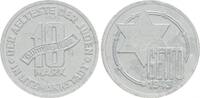 Deutschland / Polen / Getto Litzmannstadt 10 Mark Getto Litzmannstadt 10 Mark Münze Aluminium ss-vz, mit Echtheitszertifikat