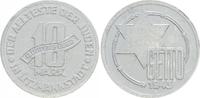 Deutschland / Polen / Getto Litzmannstadt 10 Mark Getto Litzmannstadt 10 Mark Münze Aluminium ss-vz, mit Echtheitszertifikat