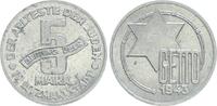 Deutschland / Polen / Getto Litzmannstadt 5 Mark Getto Litzmannstadt 5 Mark Münze Aluminium fast st.mit Echtheitszertifikat
