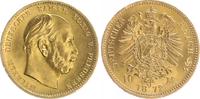 Preußen 10 Mark Gold Preußen 10 Mark 1872A Wilhelm I. J.242 st