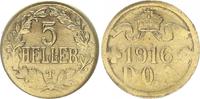 Kolonien Deutsch-Ostafrika 5 Heller Deutsch-Ostafrika 5 Heller J.723a dick und modifizierter Stempel, vz 4,73 g