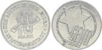 Deutschland / Polen / Getto Litzmannstadt 10 Mark 20 % Stempeldrehung Getto Litzmannstadt 10 Mark Münze Aluminium Fehlpr., mit Echtheitszertifikat