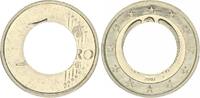 Deutschland 1€ Fehlprägung nur auf Außenring geprägt Deutschland 1€ Fehlprägung nur auf Außenring geprägt ohne Pille, 2002A