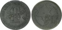 Deutschland / Polen / Getto Litzmannstadt 10 Mark Fehlprägung(mit Echtheitszertifi Getto Litzmannstadt 10 Mark Münze MAGNESIUM !!! s-ss 1,68g
