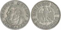 Deutschland /3. Reich 5 Mark Luther 3. Reich 5 Mark J.353 1933 F Luther ss