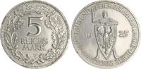 Deutschland / WEIMAR 5 Mark WEIMAR Rheinlande 5 Mark J.322 1925 F vz+
