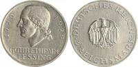 Deutschland / Weimar 3 Reichsmark 3 Reichsmark J.335 Lessing 1929 G vz
