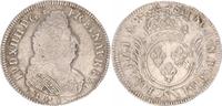 Frankreich 1 Ecu Frankreich Ludwig XIV 1 Ecu 1694 N (Nantes) ss Überprägungsspuren