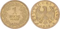 Deutschland / WEIMAR 1 Mark WEIMAR 1 Mark J.319 1925 J private Prägung in Messing, nicht vom Originalstempel