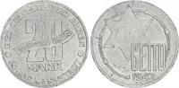 Deutschland / Polen / Getto Litzmannstadt 20 Mark mit Echtheitszertifikat Getto Litzmannstadt 20 Mark Münze Aluminium mit Echtheitszertifikat und Wehrpass
