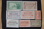 Deutschland Darlehenskasse Ost 1000, 100, 50, 20,5,2 Darlehenskasse Ost 1000, 100, 50, 20,5,2, 1/2 Mark, 1918