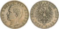 Deutschland / Kaiserreich / Bayern 5 Mark Bayern 5 Mark 1888D J.44 Otto, kleiner Adler seltenes Jahr