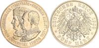 Sachsen 5 Mark 5 Mark Silber 1909 Sachsen 500 Jahre Uni Leipzig, vz+