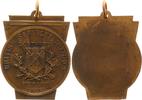 Deutschland / Alliierte Besetzung Bronze-Plakette 1947 Dortmund Alliierte Bronze-Plakette 1947 Dortmund Alliierte Besatzung, der British Services Tattoos