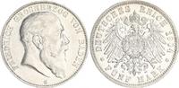 Deutschland / Kaiserreich / Baden 5 Mark Baden 5 Mark J.33 1904 G Silbermünze Friedrich ss-vz