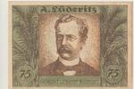 Kolonien Afrika 75 Pfennig, Deutsch- Hanseatischer Kolon A. Lüderitz 4.11.1921 75 Pf, Deutsch- Hanseat. Kolonialgedenktag, Fehldruck
