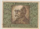 Kolonien Afrika 75 Pfennig, Deutsch- Hanseatischer Kolon v. Bismarck 4.11.1921 75 Pf, Deutsch- Hanseat. Kolonialgedenktag