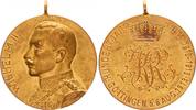 Deutschland / Göttingen 100 Jahrfeier 5.-6. August 1913 Messingmedaille vergoldet Göttingen 100 Jahrfeier 5.-6. August 1913, Wilhelm II. -