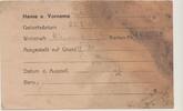 Deutschland / Polen / Getto Litzmannstadt Ausweiskarte Getto Litzmannstadt Ausweiskarte N°163308 -