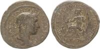 Antike / Römische Kaiserzeit Provinzialprägung AE 27 Gordianus III. Istrus, Thronender Jupiter zu Füßen Adler -
