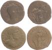 Antike / verschiedene Römische Kaiser Lot aus 2 AE As-Größe Römische Kaiser Septimius Severus, Gordianus Pius (8) -