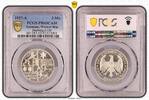 Germany, Weimar Rep. 3 Mark 3 Reichsmark Marburg 1927 A PCGS zertifiziert -