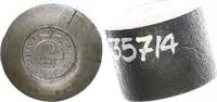 Deutschland / Weimar Patrizenstempel zur Goetz-Probe 2 M 1926D Weimar Patrizenstempel zur Goetz-Probe 2 M 1926D, zu Schaaf 320G2 -