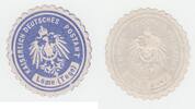 Kolonien / Schutztruppen Togo Abzeichen z. Aufkleben (Siegelmarke) Kolonien/Togo Siegelmarke Kaiserlich Deutsches Postamt Lome (Togo) -