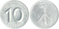 Deutschland / DDR 10 Pfennig 10 Pfennig DDR 1953 E seltenes Jahr / Münzzeichen vz-st (1) -