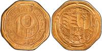 Germany-Empire P10 Pfg 1918 P10 Pfg Funck-392.2 Oberndorf AE, RB Probe in Kupfer, PCGS zertifiziert -